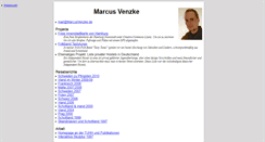 Desktop Screenshot of marcusvenzke.de